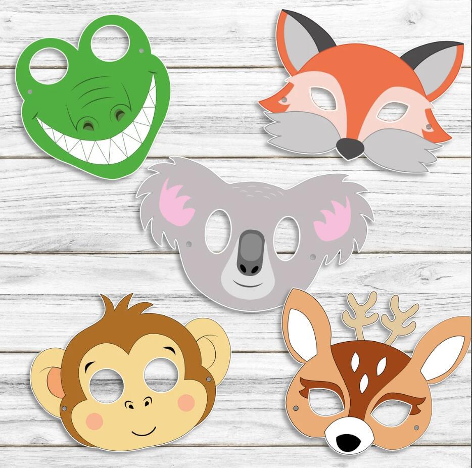 20Pcs Jungle Zoo Animal Paper  - đánh giá và giá Zoo Party Games