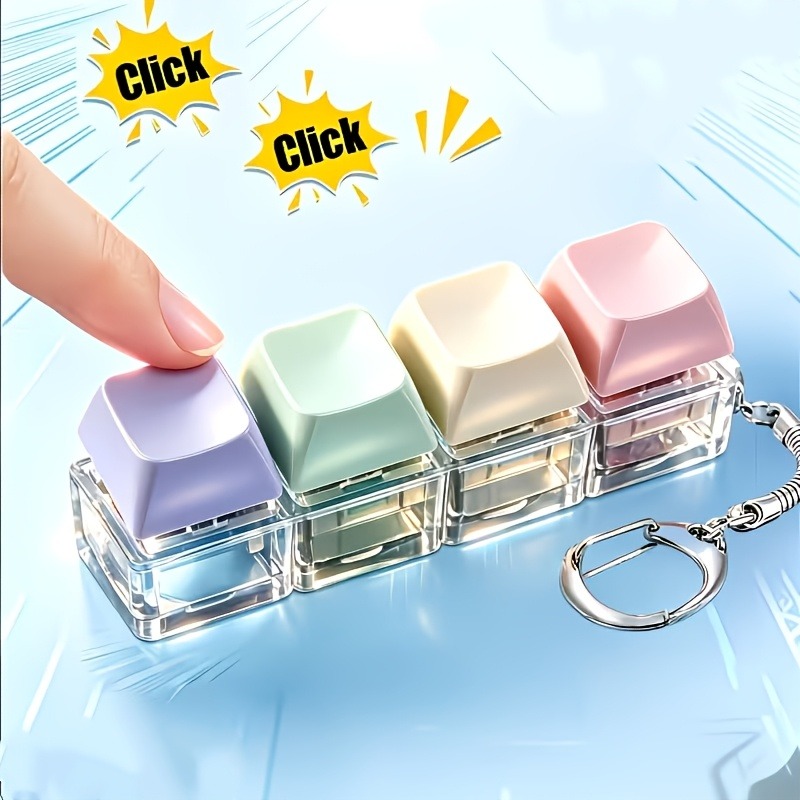 1pc Stress Toy Keychain Relaxi - đánh giá và giá Party Games For Christmas